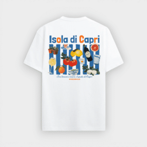 On Vacation - Camiseta Taste of Capri White