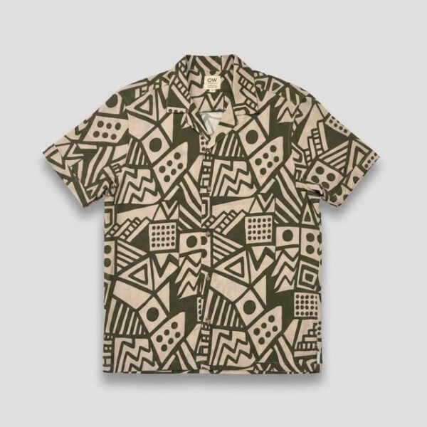 Otherwise - Camisa Zola Hand Printed