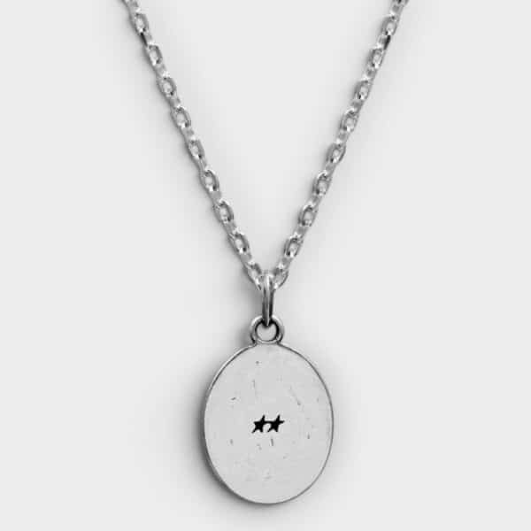 Twojeys - Collar Plate Liberty Silver