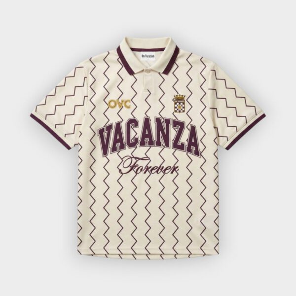 On Vacation - Polo Vacanza Soccer Jersey Beige