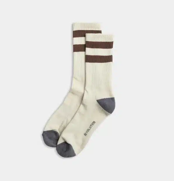 Revolution - Calcetines Jaquard 8906 white