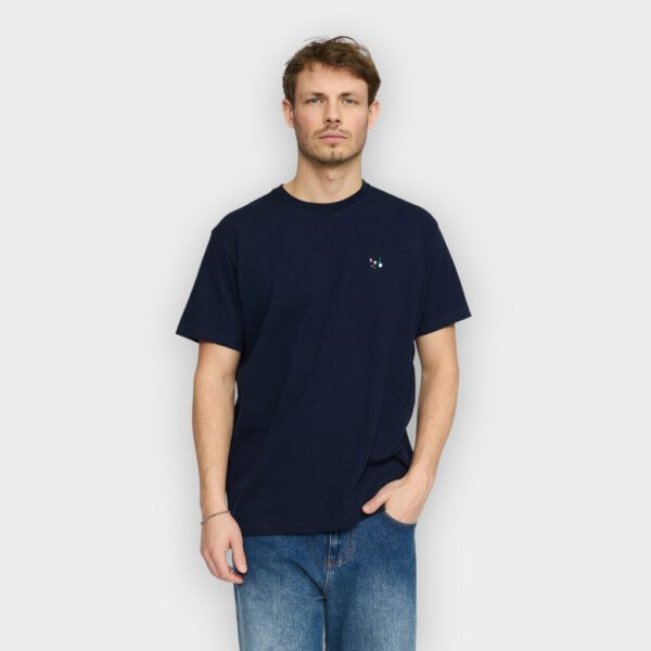 Revolution - Camiseta Application 1433 DAT navy melange