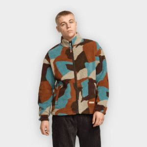 Revolution - Chaqueta Printed teddy 7023 brown