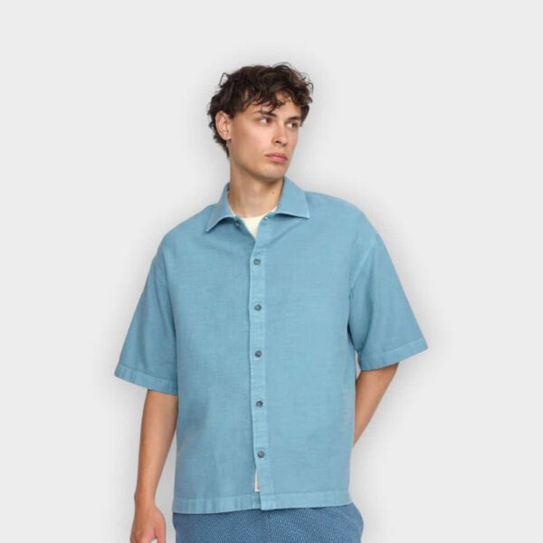Revolution - Camisa de manga corta Oversize 3153 Ss blue