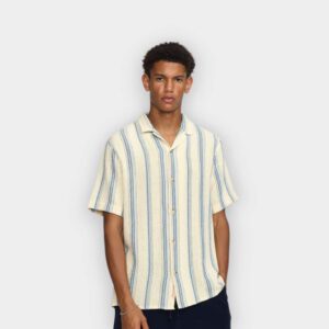 Revolution - Camisa de manga corta Cuban 3163 blue