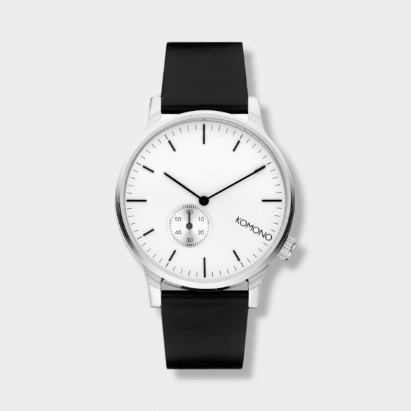 Komono - Reloj Winston subs silver white