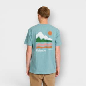 Revolution - Camiseta 1459 TER Printed T-Shirt Turquoise