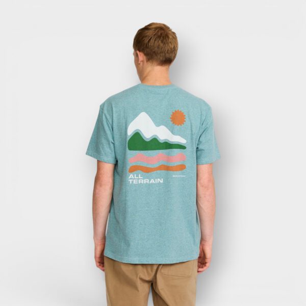 Revolution - Camiseta 1459 TER Printed T-Shirt Turquoise