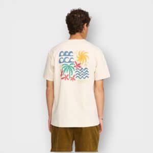 Revolution - Camiseta 1453 SUM Printed T-Shirt Off White