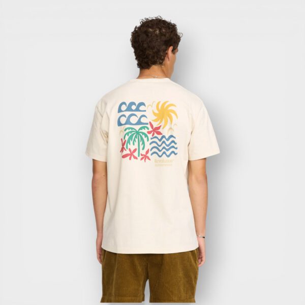 Revolution - Camiseta 1453 SUM Printed T-Shirt Off White