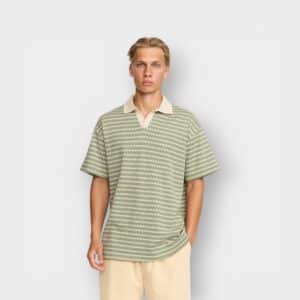 Revolution - Polo 3230 Jacquard Polo Shirt Light Green
