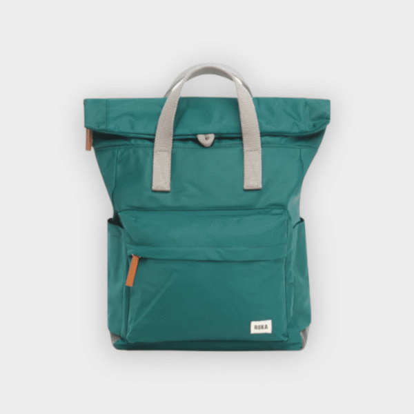 Roka - Mochila Canfield B teal recycled nylon medium