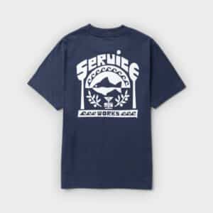 Service Works - Camiseta Milos Tee Azul