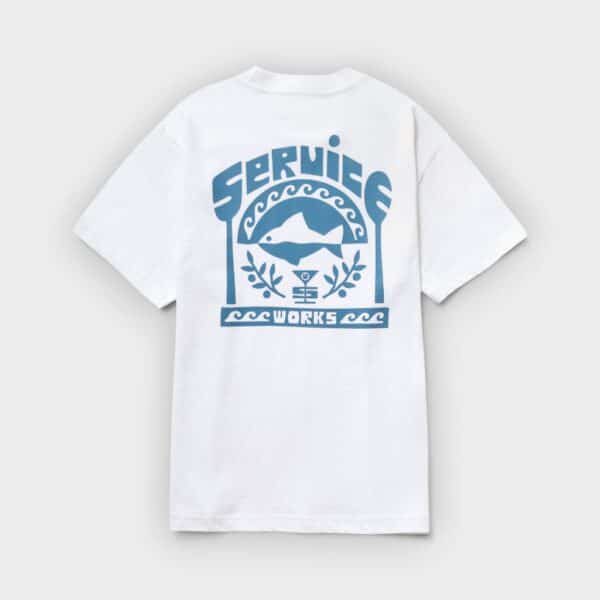 Service Works - Camiseta Milos Tee Blanca