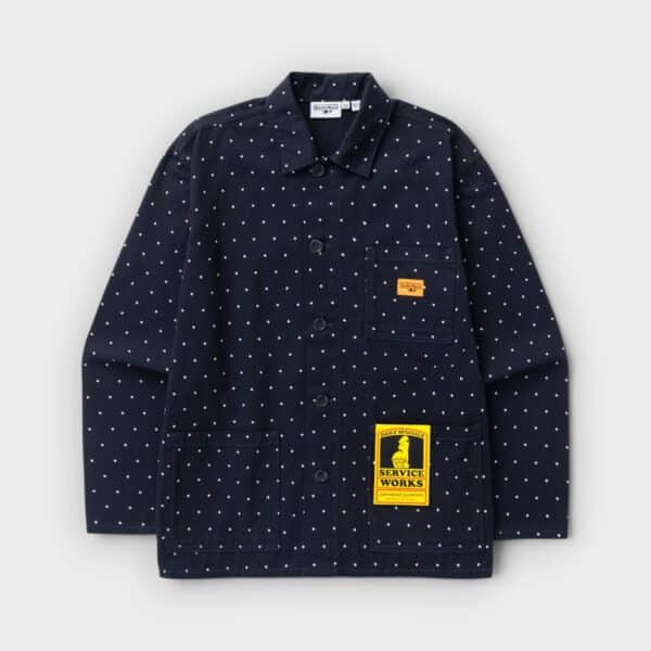 Service Works - Sobrecamisa Polka Dot Chore Navy