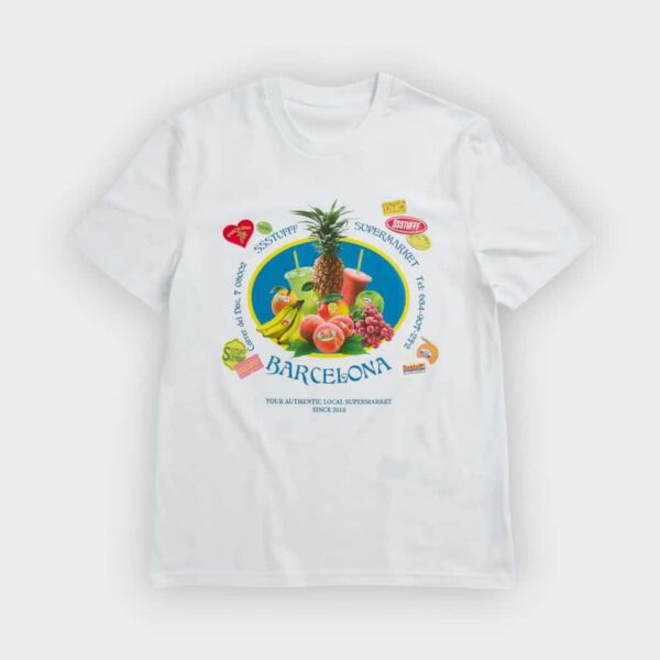 Ssstufff - Camiseta Scented fruits banana white