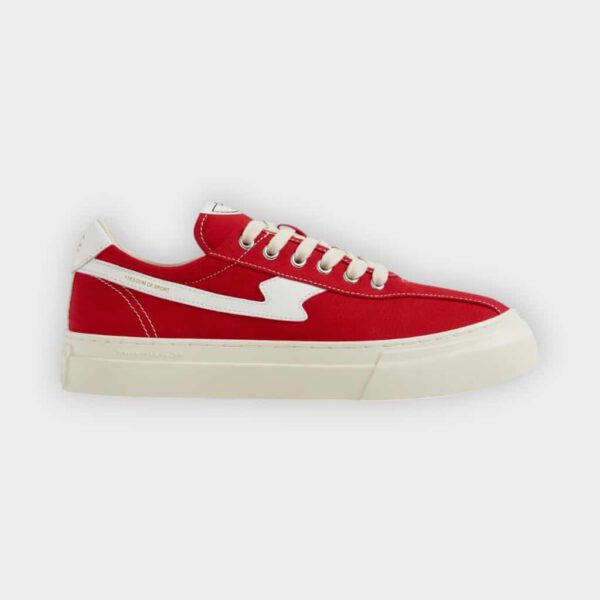 Stepney Workers Club - Zapatillas Dellow canvas red