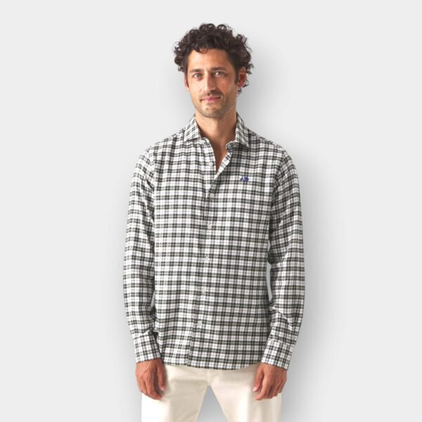 Scotta 1985 – Camisa Autumn Tartán Verde