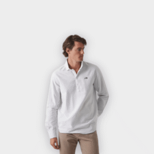 Scotta 1985 - Camisa Polera stripes cesleste