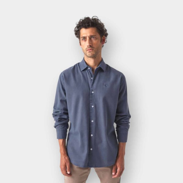 Scotta 1985 – Camisa Sarga Denim Azul
