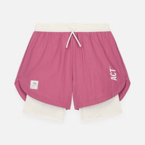 ACT Running – Shorts 2 en 1 ShellLight Rose