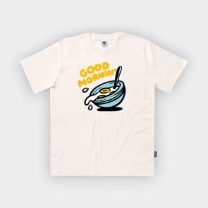 The Dudes - Camiseta Good morning hueso