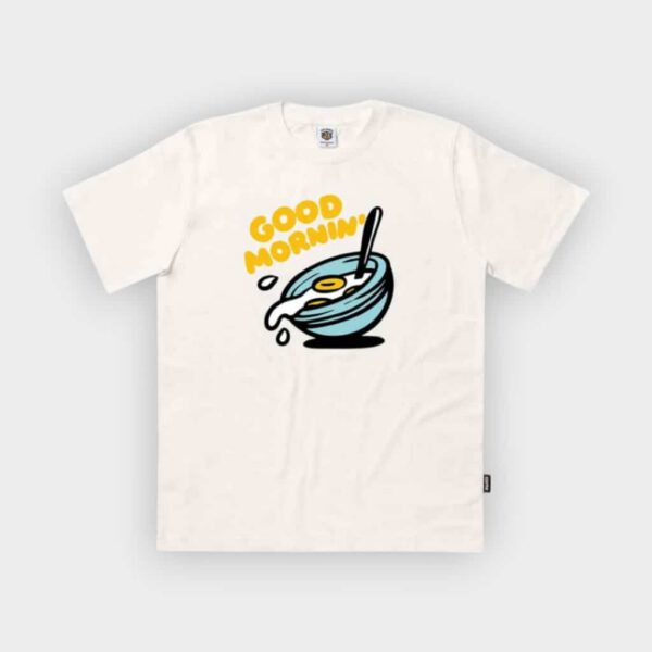 The Dudes - Camiseta Good morning hueso