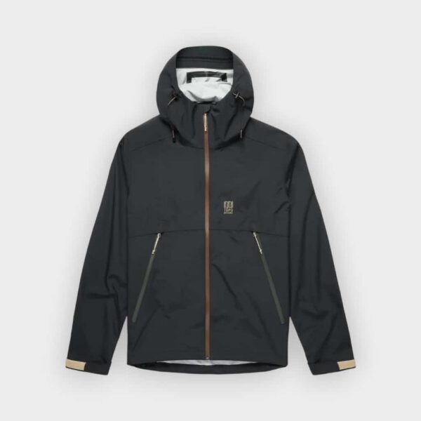 Topo Designs - Chaqueta impermeable Global black neutral