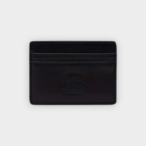 Herschel - Tarjetero Charlie leather black
