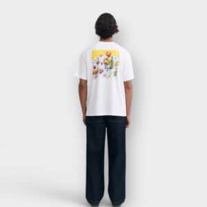 Thinking Mu - Camiseta Buenas Costumbres Aaron Blanca