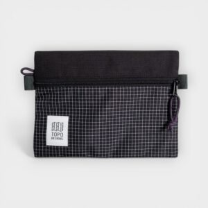 Topo Designs - Accessory bag micro black grid