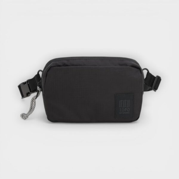 Topo Designs – Riñonera Ripstop Belt Bag black