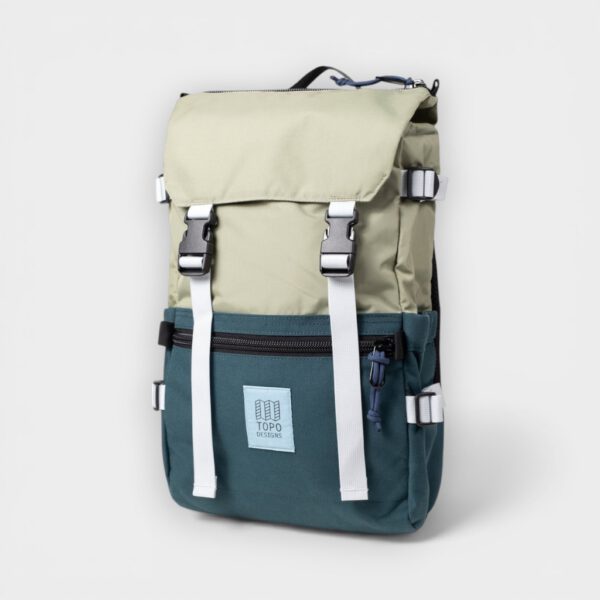 Topo Designs – Mochila Rover Pack Classic Oil Green Dark Pine