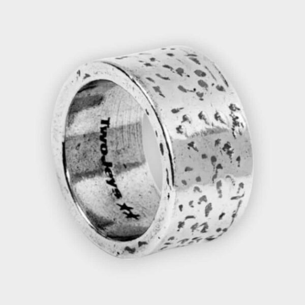 Twojeys - Anillo Bold bearing silver