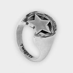 Twojeys - Anillo Star silver