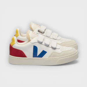 VEJA Kids - Zapatillas V-90 Leather Indigo Pepper