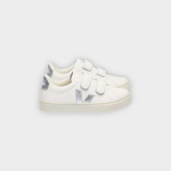 Veja Kids - Zapatillas Esplar leather white silver