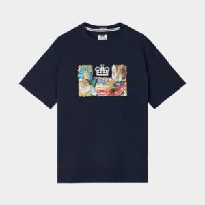 Weekend Offender - Camiseta D´Arblay Graphic Tee Navy