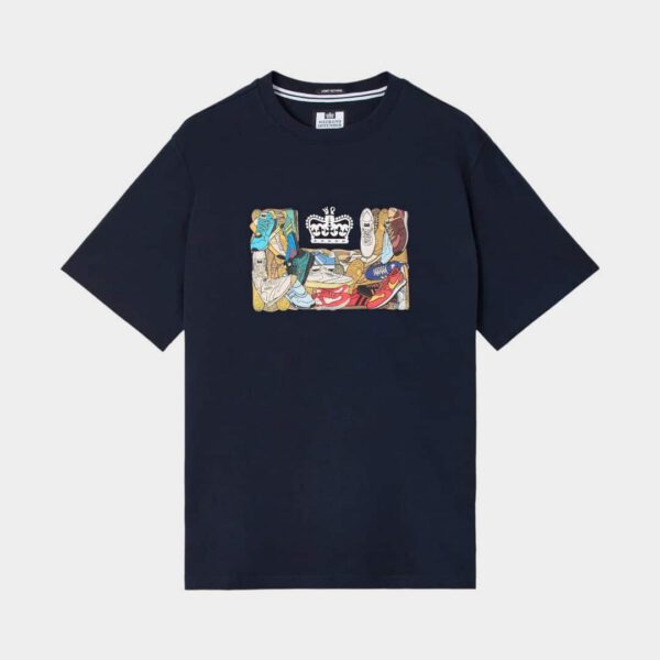 Weekend Offender - Camiseta D´Arblay Graphic Tee Navy