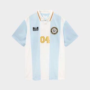 Weekend Offender - Camiseta Moulay Football Shirt Sky Blue