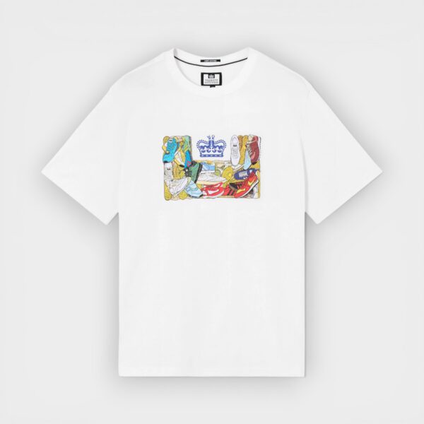 Weekend Offender - Camiseta D´Arblay Graphic Tee White