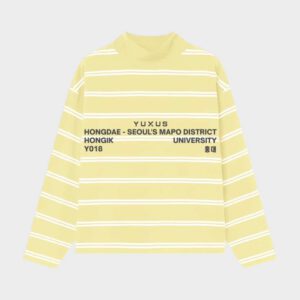 Yuxus - Camiseta manga larga Hongdae Butter