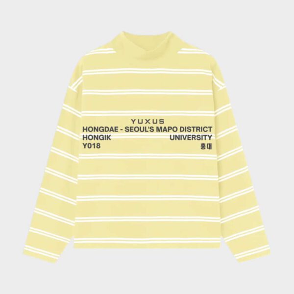 Yuxus - Camiseta manga larga Hongdae Butter