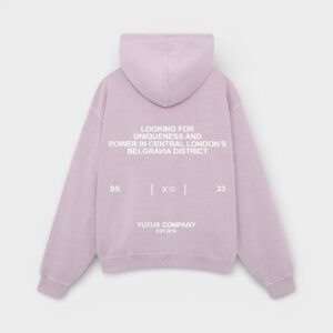 Yuxus - Sudadera con capucha lavender Belgrave