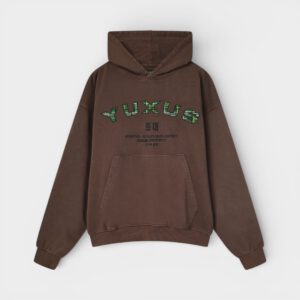 Yuxus - Sudadera con capucha sienna Hongdae