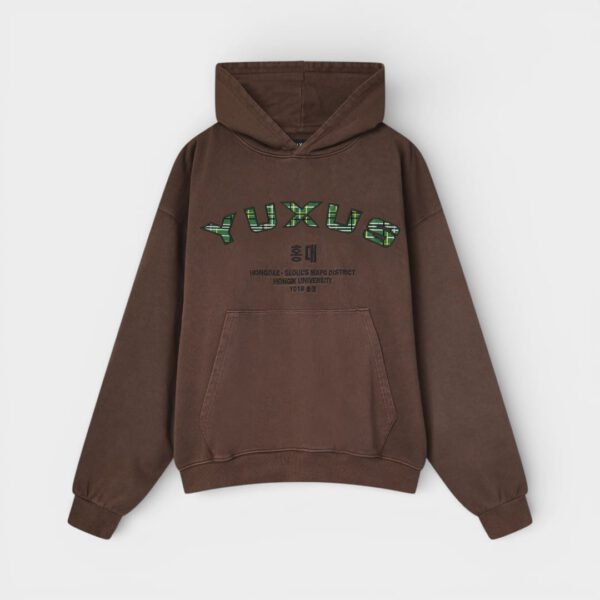 Yuxus - Sudadera con capucha sienna Hongdae