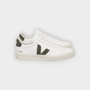 Veja - Zapatillas Campo chromefree leather extra white kaki