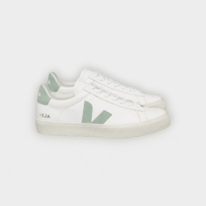 Veja - Zapatillas Campo chromefree leather white matcha