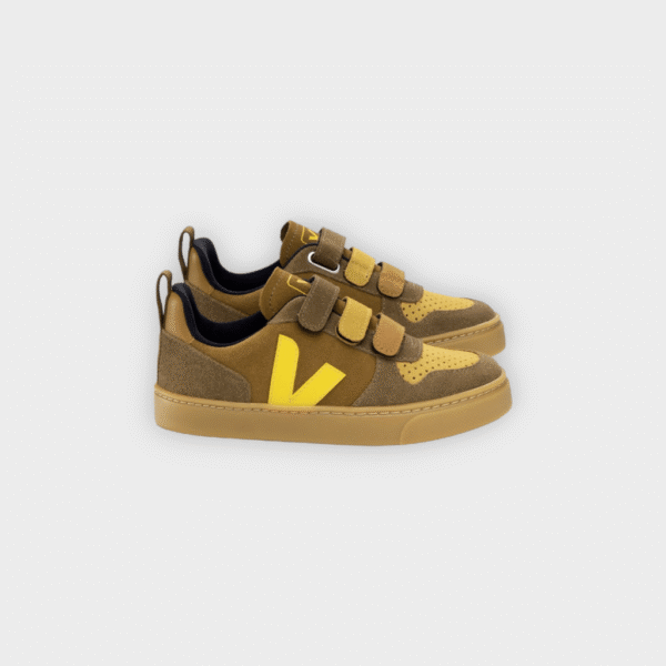 Veja Kids - Zapatillas V-10 suede multico camel
