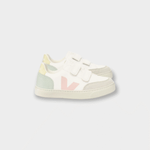 Veja Kids - Zapatillas V-12 extra white multico jade petale
